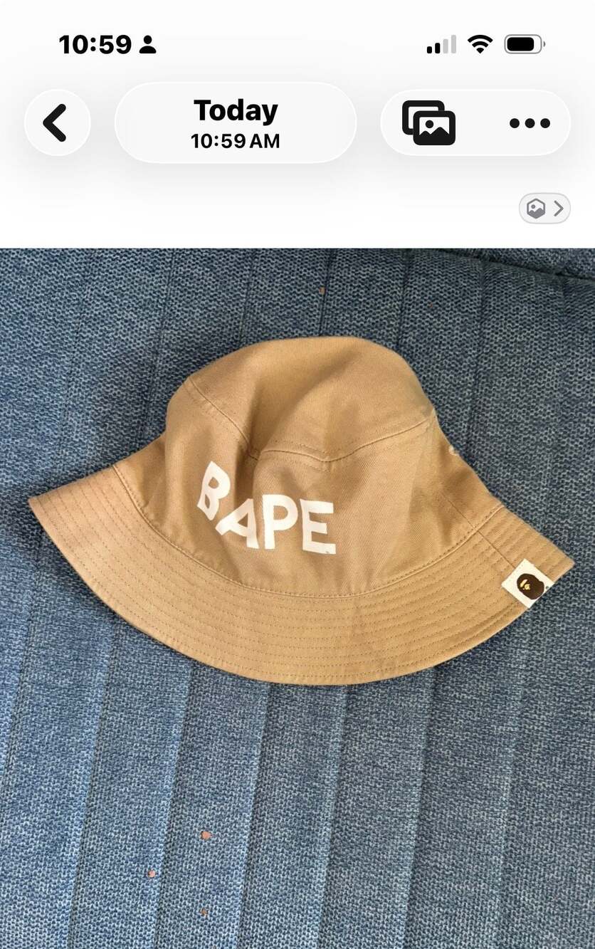 A Bathing Ape BAPE Beach Japan 2022 Exclusive Pack Bucket Hat in Brown
